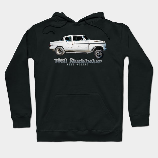 1959 Studebaker Lark Gasser Hoodie by Gestalt Imagery